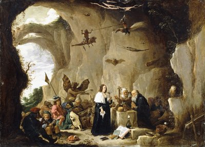 Die Versuchung des heiligen Antonius von David Teniers the Younger