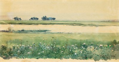 Landschaft mit Sümpfen von De Lancey Gill