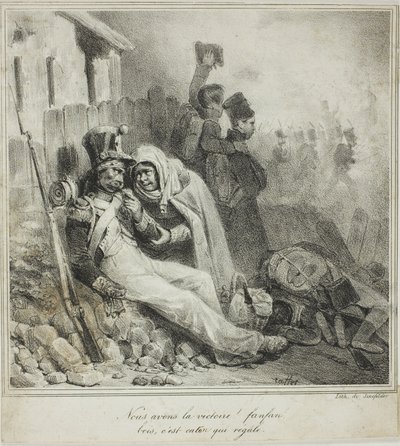 Wir haben gewonnen! von Denis Auguste Marie Raffet