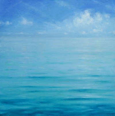 Wolke über Wasser von Derek Hare