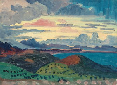 Sonnenuntergang über der dalmatinischen Küste von Derwent Lees