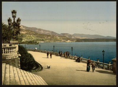 Casino-Terrasse, Monte Carlo, Riviera, Monaco von Detroit Publishing Co.