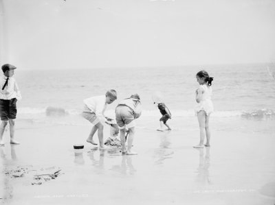 Sandburgen, Coney Island, NY von Detroit Publishing Co.