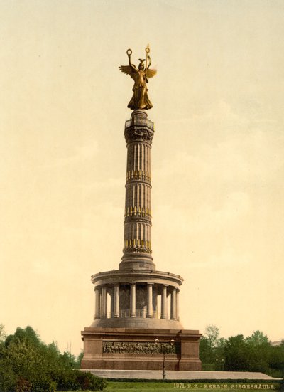 Triumphsäule, Berlin, Deutschland, ca. 1900 von Detroit Publishing Co.