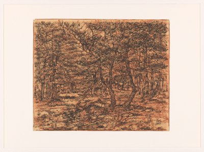 Waldlandschaft von Dick Ket (signed by artist)