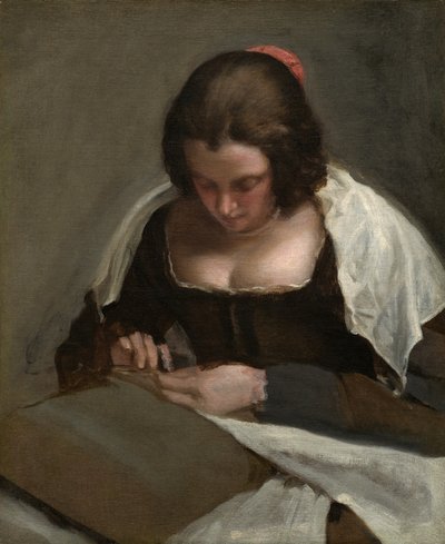 Die Näherin von Diego Velasquez