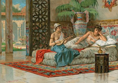 Eine Sklavin im Harem von Dionisio Baixeras Verdaguer