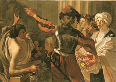 Ein Opfer für Ceres von Dirck Baburen van