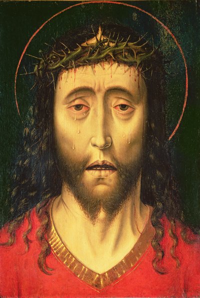 Christus mit Dornen gekrönt, ca. 1475 von Dirck Bouts