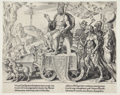 Der Triumph Christi von Dirck Volckertsz. Coornhert
