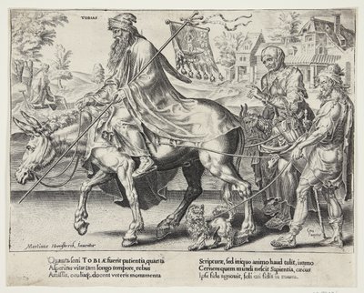 Der Triumph des Tobit von Dirck Volckertsz. Coornhert
