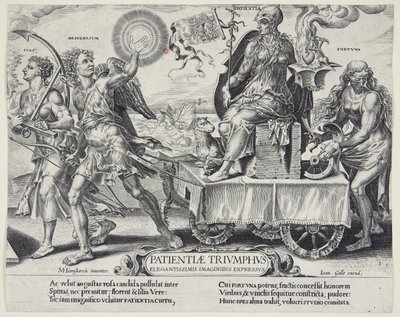 Der Triumph der Geduld von Dirck Volckertsz. Coornhert