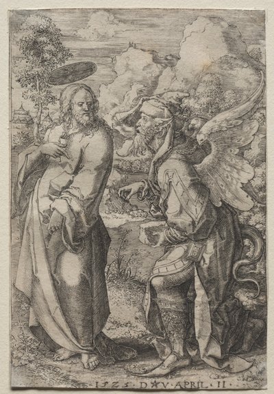 Die Versuchung Christi von Dirk Vellert