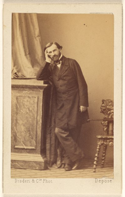 Giuseppe Verdi von Disdéri and Cie.