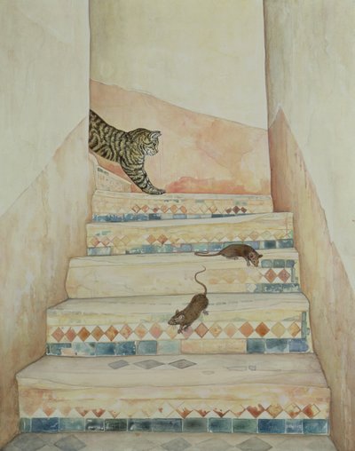 Ben Youssefs Treppe von Ditz