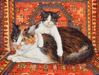 Kit-Cat-Teppich, 1995 von Ditz