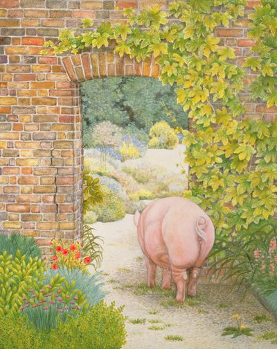 Das Klostergarten-Schwein von Ditz
