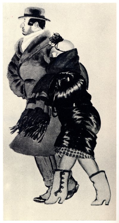 NEP-Männer, 1920er Jahre von Dmitri Nikolayevich Kardovsky