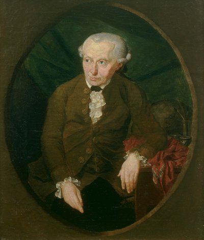 Porträt von Immanuel Kant 1724-1804, 1791 von Doepler