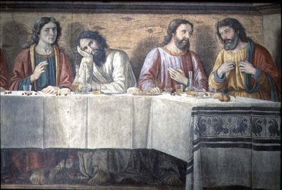 Das letzte Abendmahl von Domenico Ghirlandaio