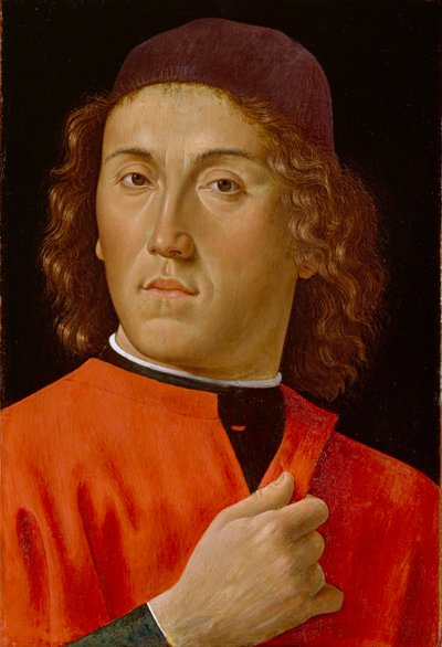 Junger Mann von Domenico Ghirlandaio