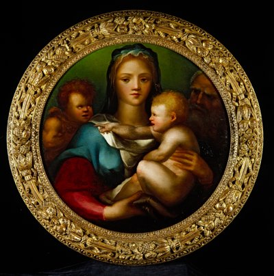 Heilige Familie mit St. Johannes von Domenico Beccafumi