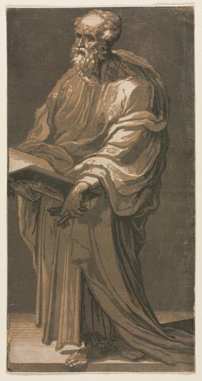Heiliger Petrus, ca. 1547 von Domenico di Pace Beccafumi  