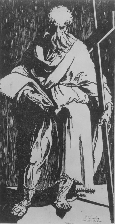 Heiliger Philippus, ca. 1540-1550 von Domenico Beccafumi