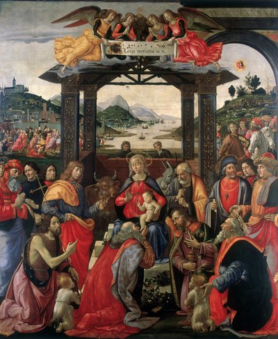 Unbekanntes Bild von Domenico Ghirlandaio