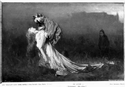 König Lear von Domenico Morelli