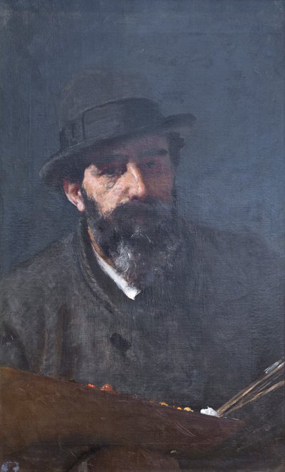 Selbstporträt von Domenico Morelli