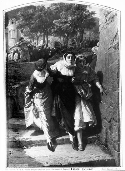 Die sizilianische Vesper, 1843-1901 von Domenico Morelli