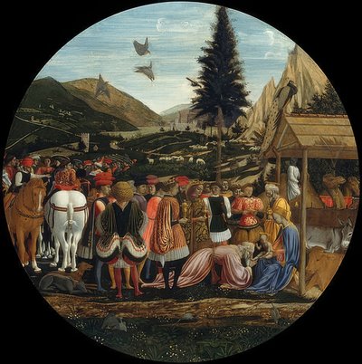 Die Anbetung der Könige von Domenico Veneziano