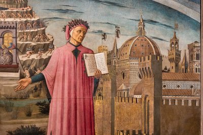 Dante Alighieris Göttliche Komödie von Domenico di Michelino
