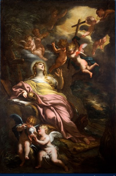 St. Maria Magdalena von Domenico the Elder Piola