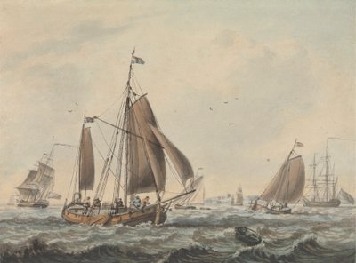 Niederländische Schiffe von Dominic Serres