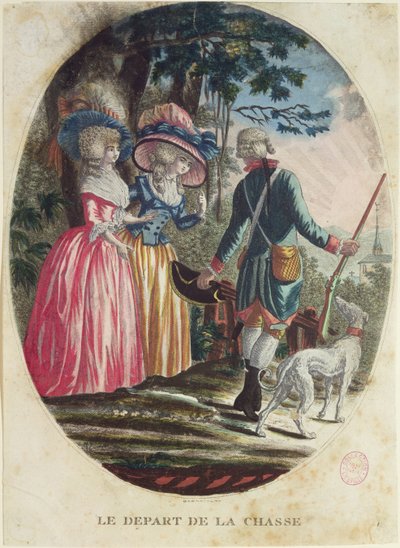 Aufbruch zur Jagd von Dominique Vivant Denon
