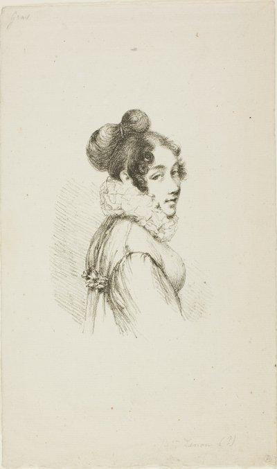 Porträt einer jungen Dame von Dominique Vivant Denon