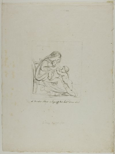Sitzende Jungfrau von Dominique Vivant Denon