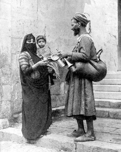 Ein Wasserverkäufer, Kairo, Ägypten, 1936 von Donald McLeish