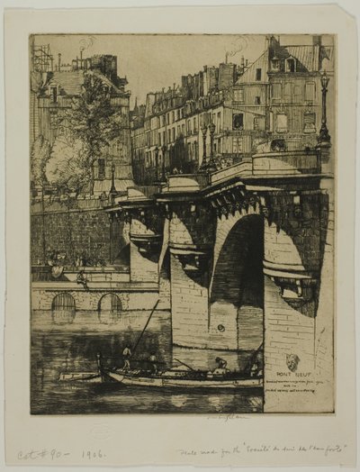 Le Pont Neuf, Paris von Donald Shaw MacLaughlan