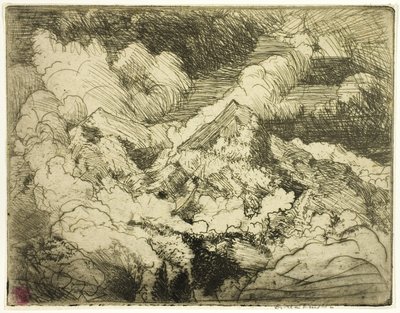 Berggipfel von Donald Shaw MacLaughlan