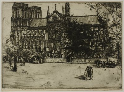 Notre Dame, Paris von Donald Shaw MacLaughlan