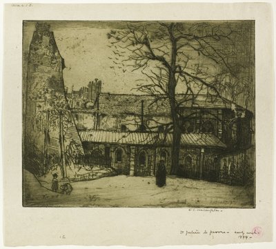 St. Julien-le-Pauvre von Donald Shaw MacLaughlan