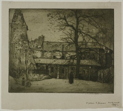 St. Julien-le-Pauvre von Donald Shaw MacLaughlan