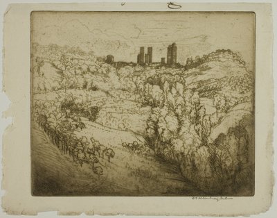 Die Hügelstadt von Donald Shaw MacLaughlan
