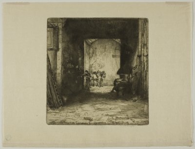 Die kleine Schmiede von Donald Shaw MacLaughlan