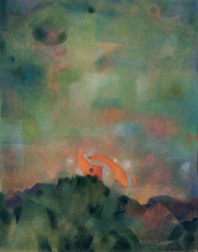Ohne Titel (Drachenfliegen?) von Donatella Merlo