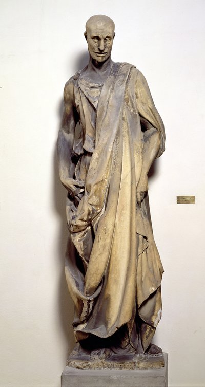 Der Prophet Habakuk (Lo Zuccone) ca. 1423-36 von Donatello