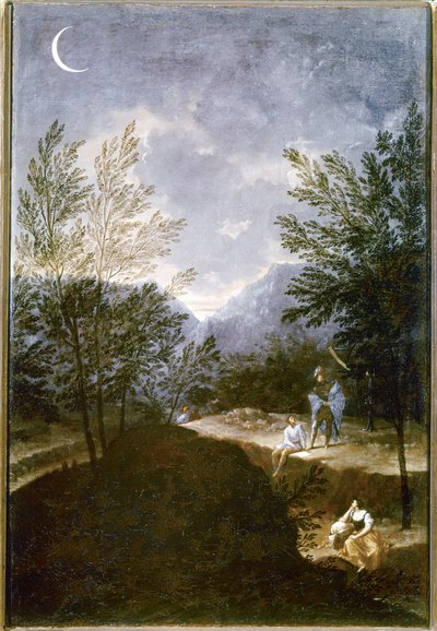 Astronomische Beobachtung. 1711 von Donato Creti